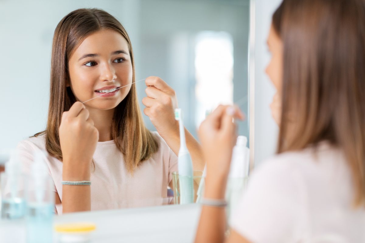 when should your child start flossing
